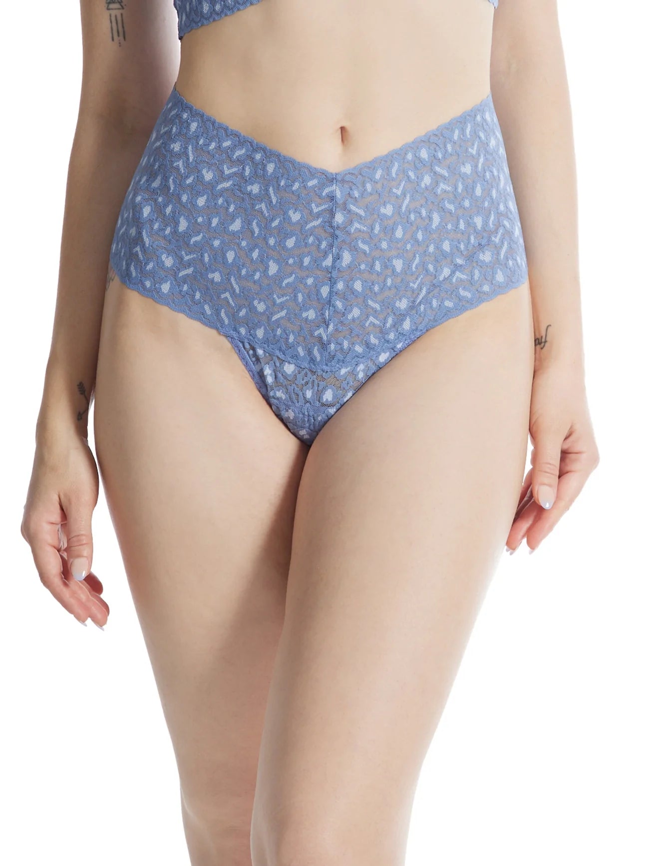 Hanky Panky Cross-Dyed Leopard Retro Thong - My Filosophy