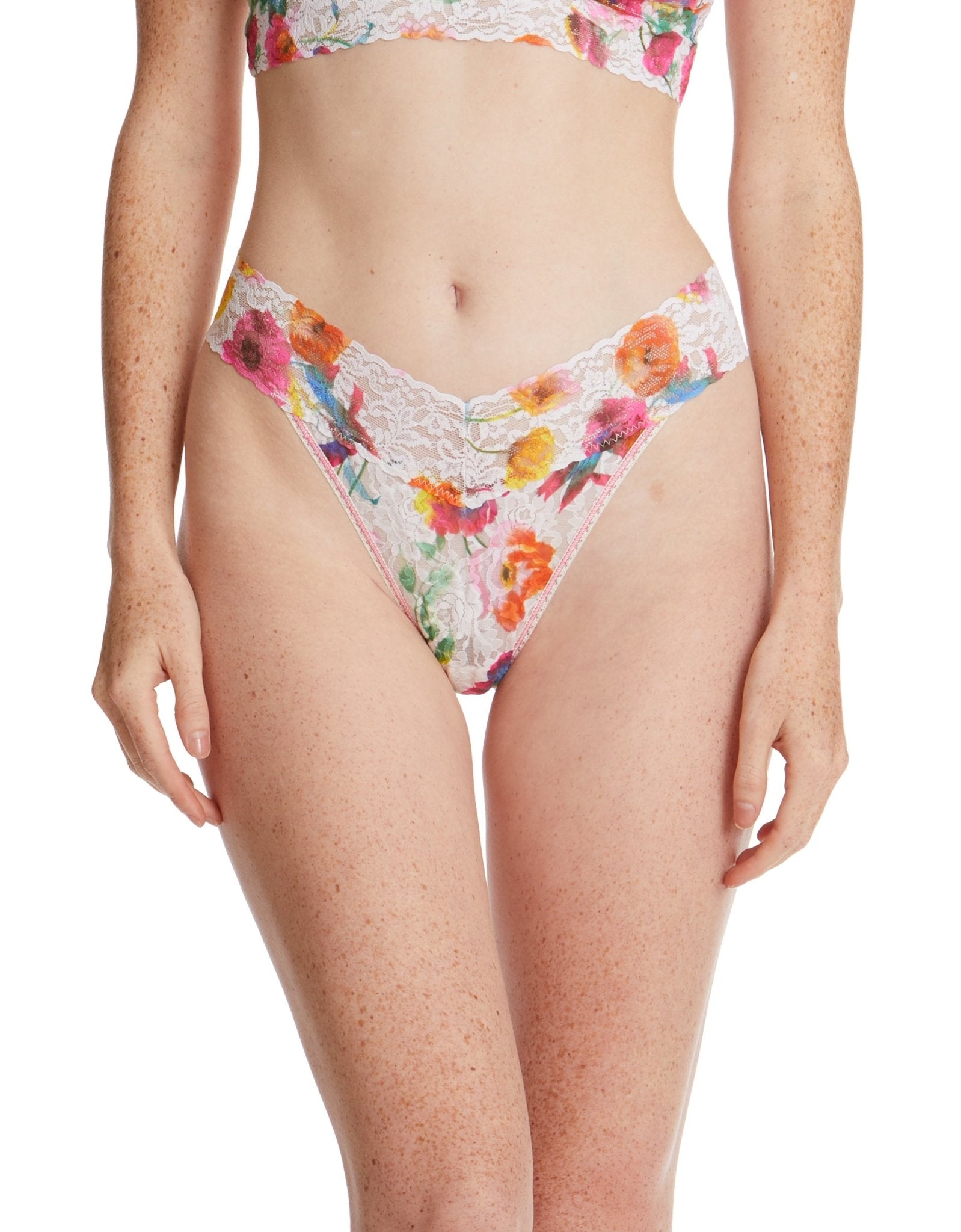 Hanky Panky Floral Reflections Thong - My Filosophy
