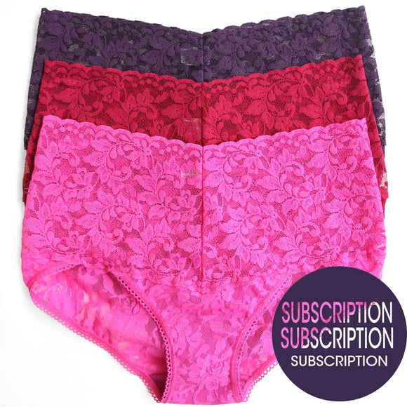 Hanky Panky for a Year: Retro V-kini Subscription Service - My Filosophy