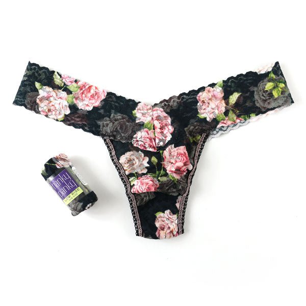 Hanky Panky Shadow Roses Thong - My Filosophy