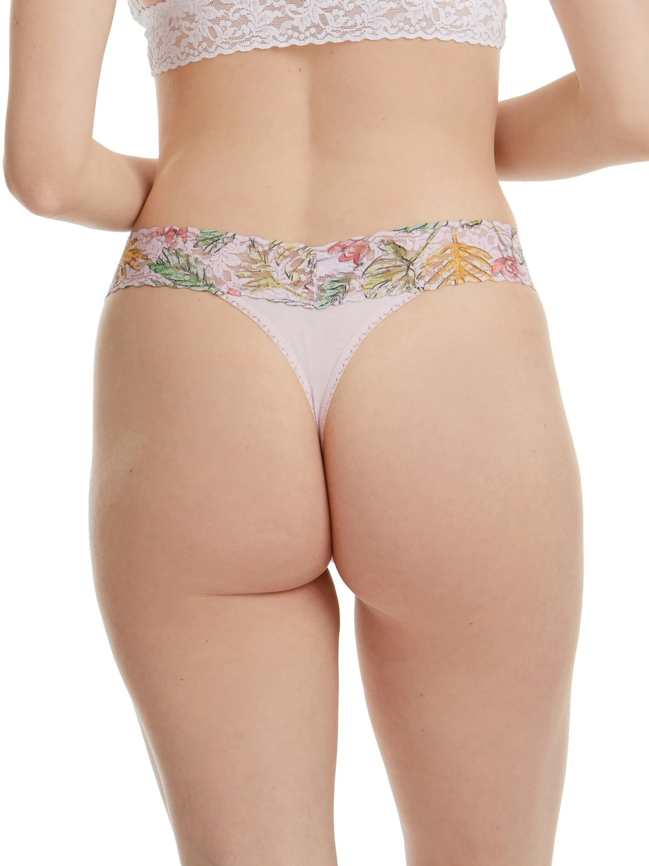 Hanky Panky Supima Cotton Lovely Leaves Thong - My Filosophy