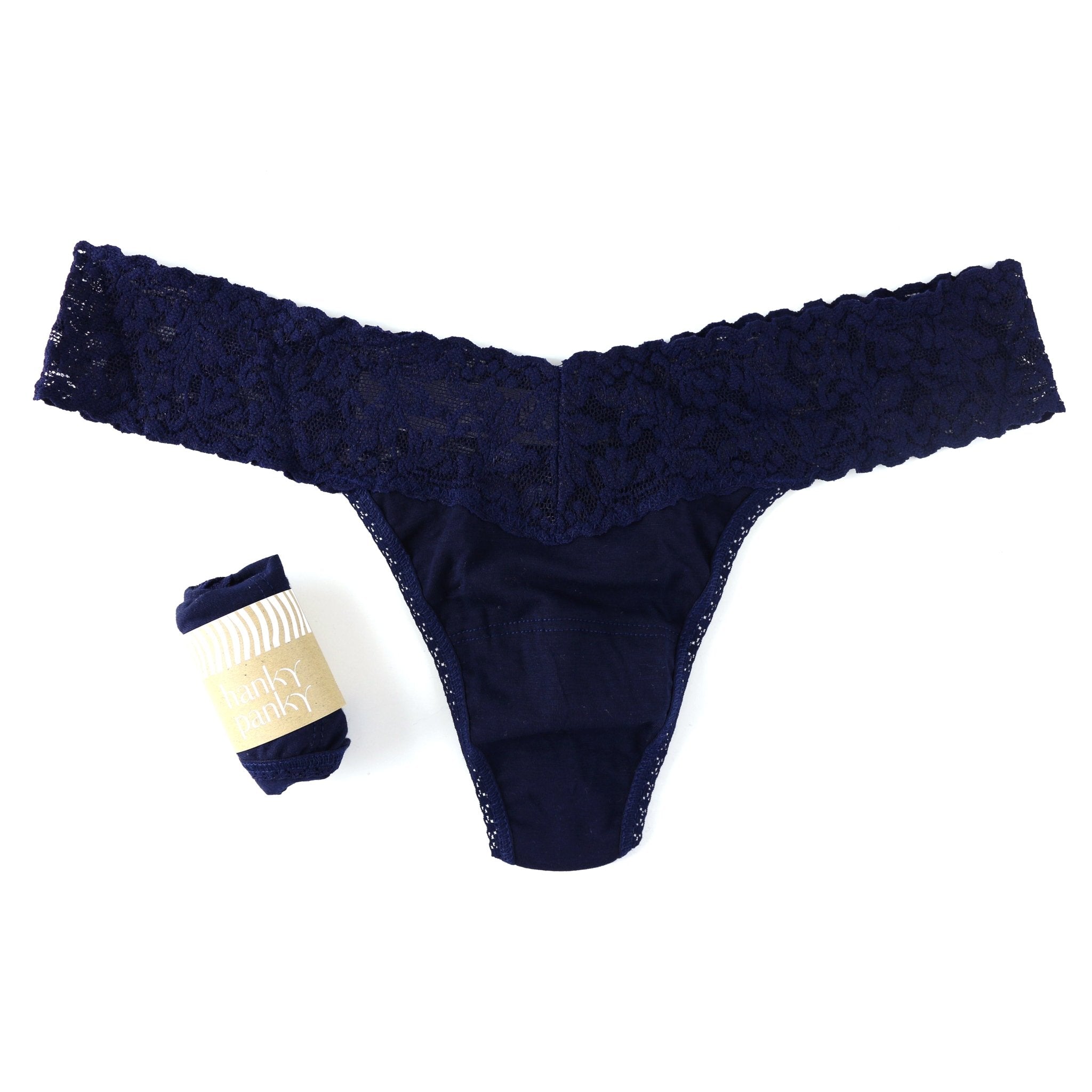 Hanky Panky Supima Cotton Low Rise Thong - My Filosophy