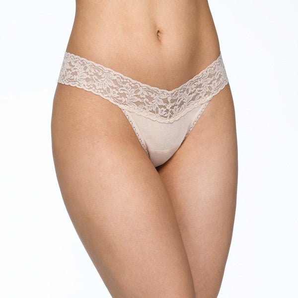 Hanky Panky Supima Cotton Low Rise Thong - My Filosophy