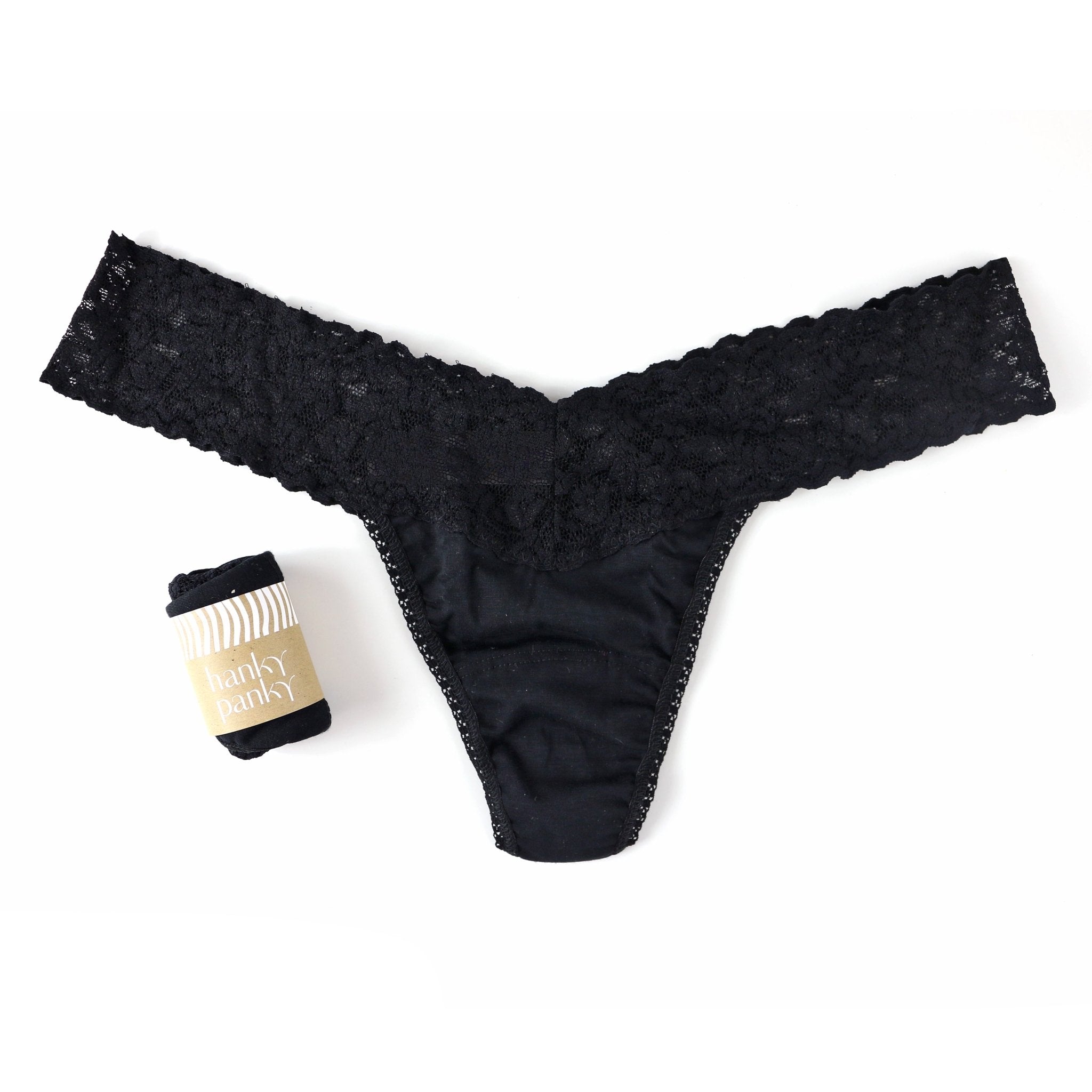 Hanky Panky Supima Cotton Low Rise Thong - My Filosophy