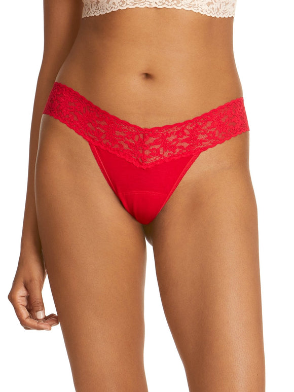 Hanky Panky Supima Cotton Low Rise Thong - My Filosophy