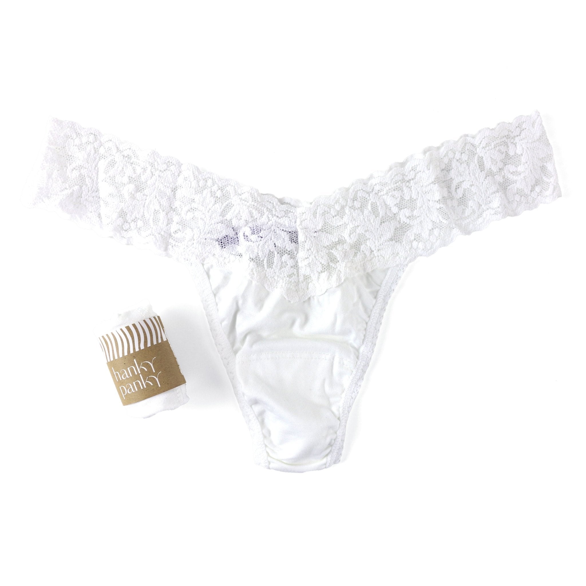 Hanky Panky Supima Cotton Low Rise Thong - My Filosophy