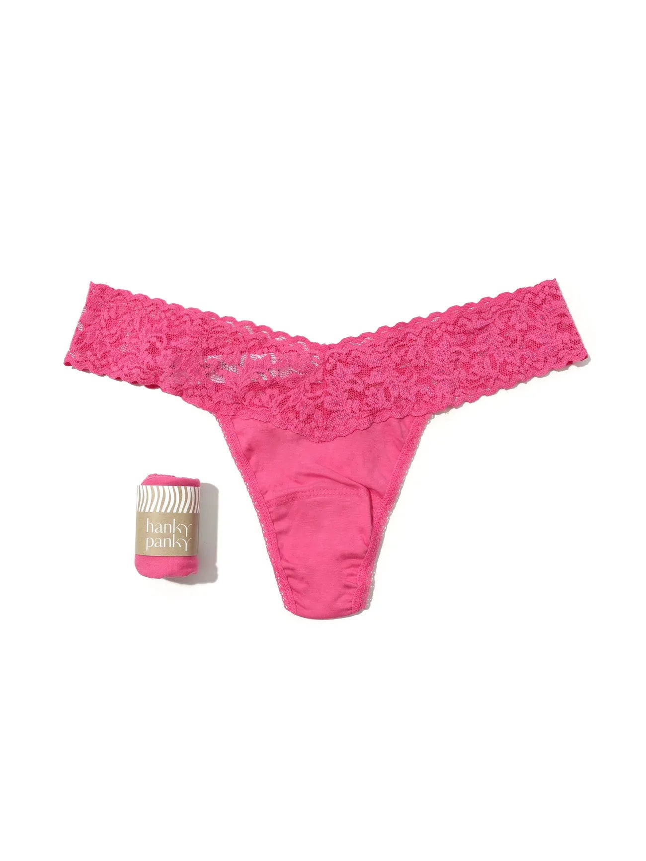 Hanky Panky Supima Cotton Low Rise Thong - My Filosophy