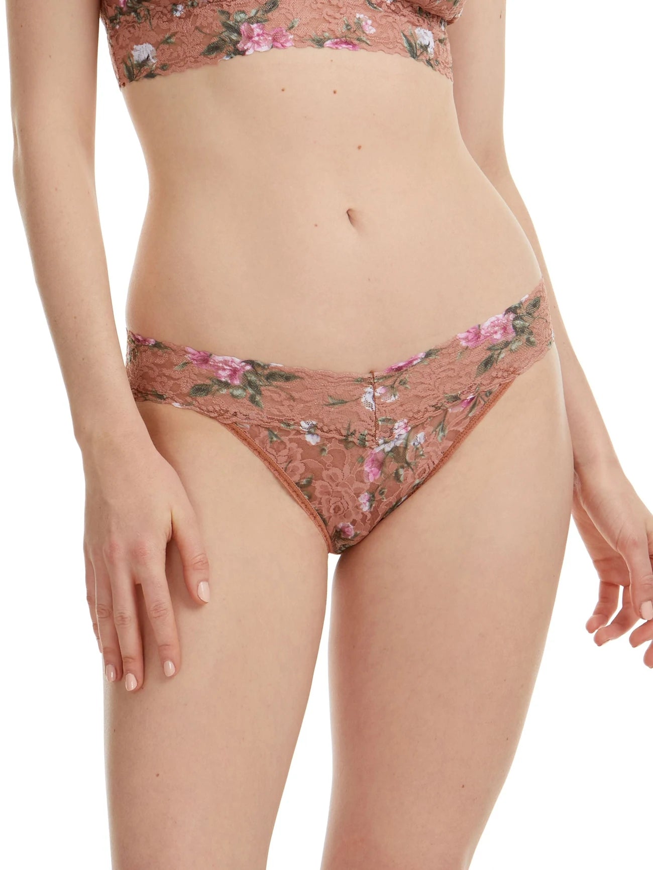 Hanky Panky Terracotta Rose V-Kini - My Filosophy