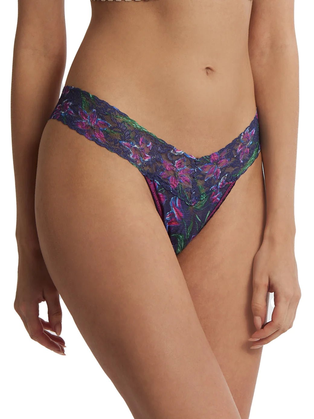 Hanky Panky Twilight Blooms Thong - My Filosophy