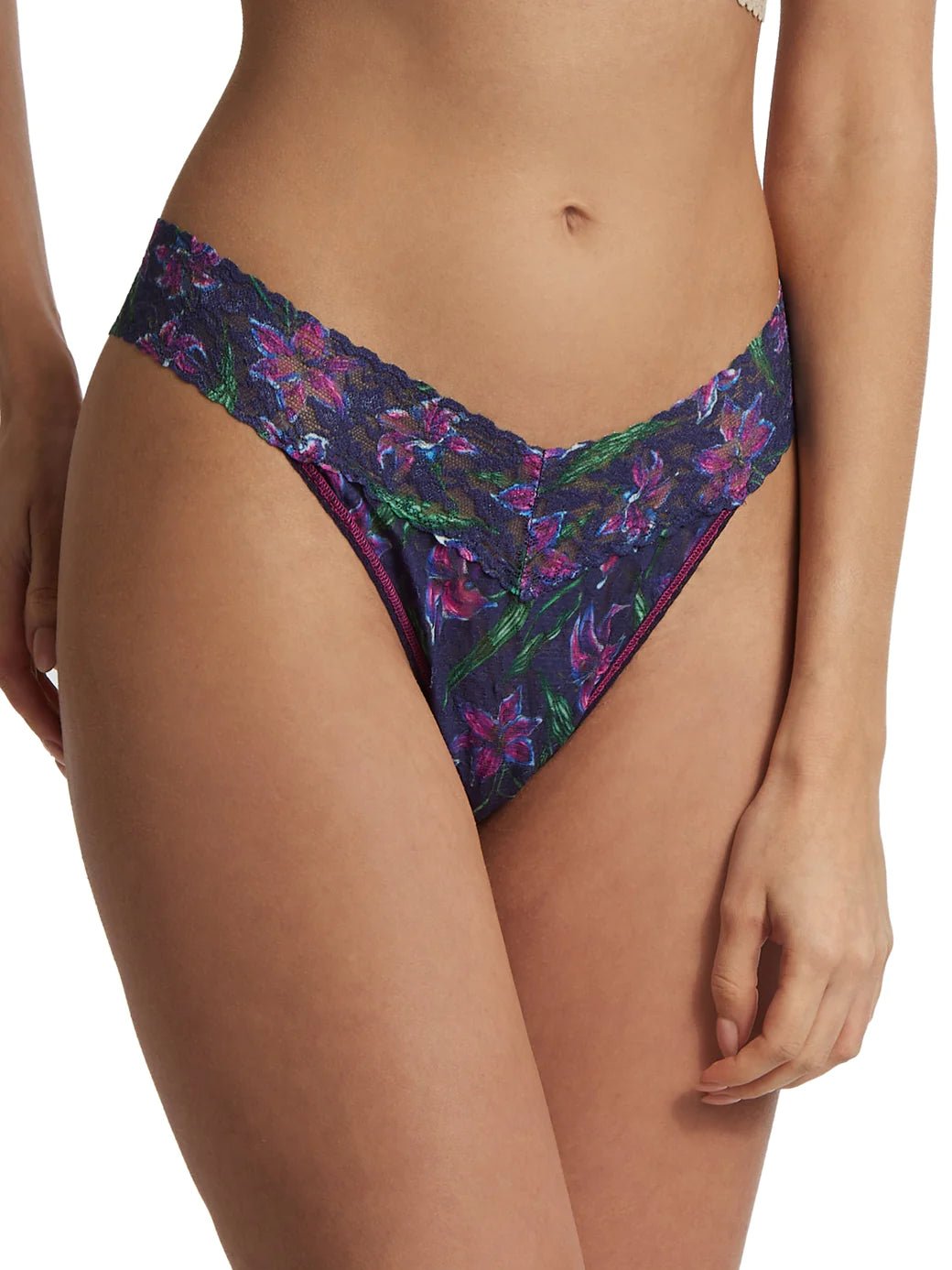 Hanky Panky Twilight Blooms Thong - My Filosophy