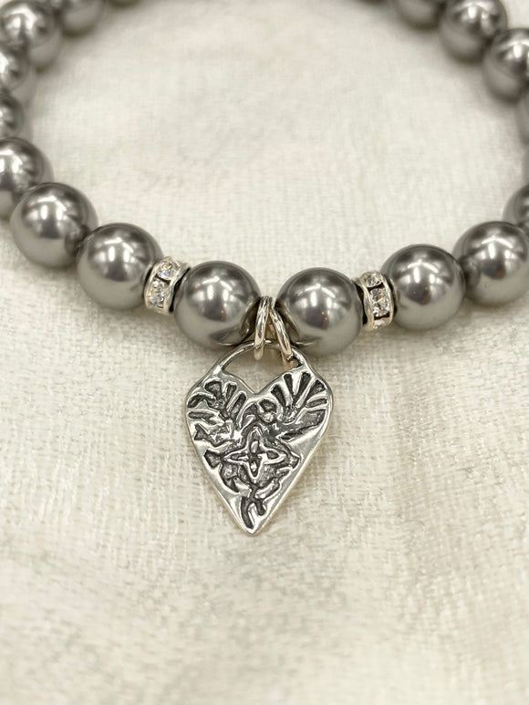 Joanna Bisley Austrian Crystal Pearl B3776