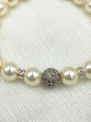 Joanna Bisley Pearl and Sparkle Ball Bracelet-2