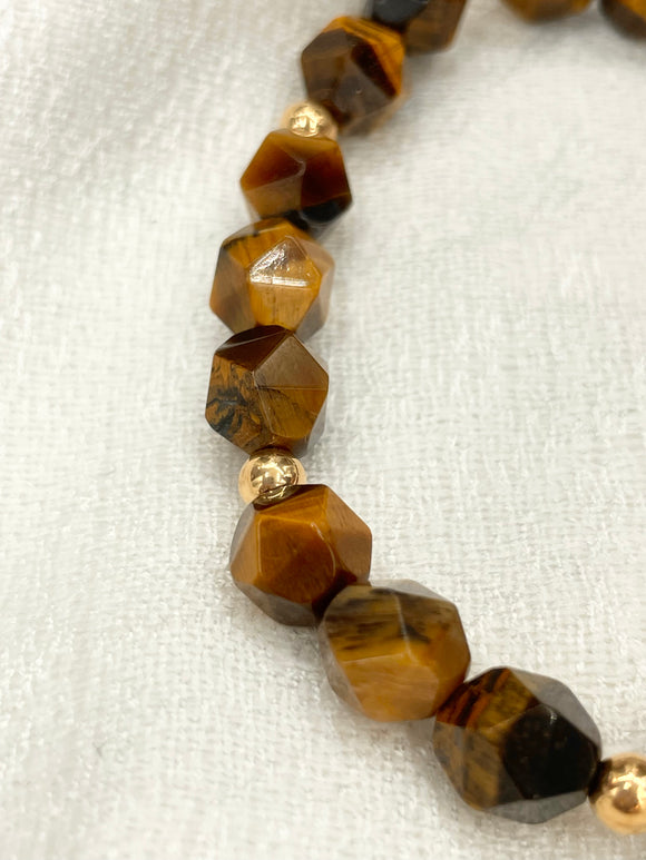 Joanna Bisley Tiger Eye 14kt Goldfill B3782