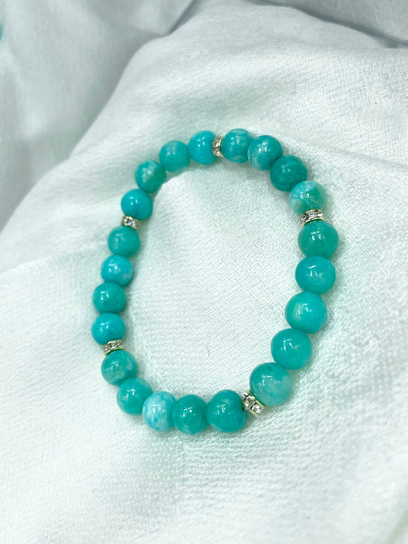 Joanna Bisley B3801 Green Onyx Swarovski Crystal