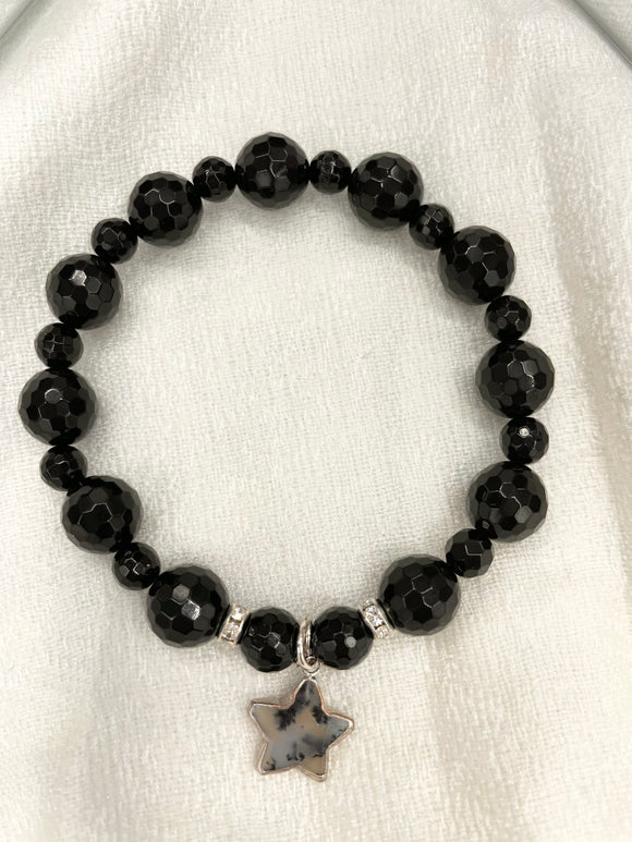 Joanna Bisley Black Onyx Moonstone B3777