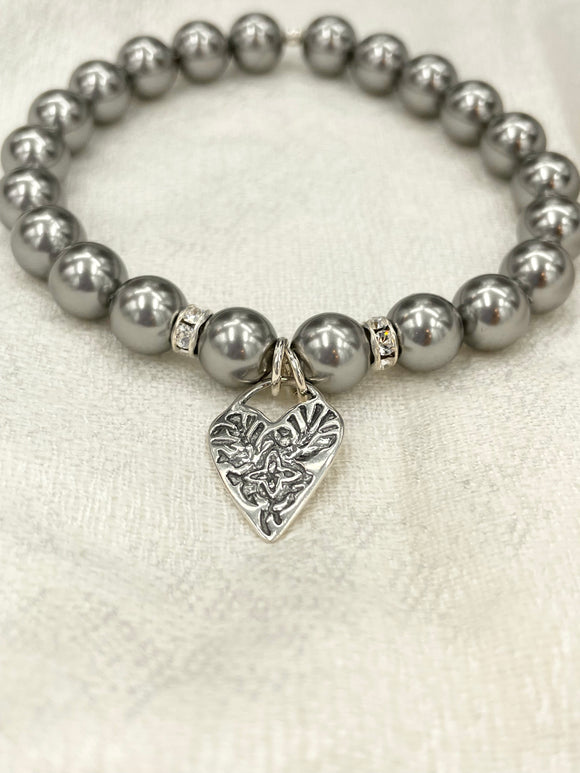 Joanna Bisley Austrian Crystal Pearl B3776