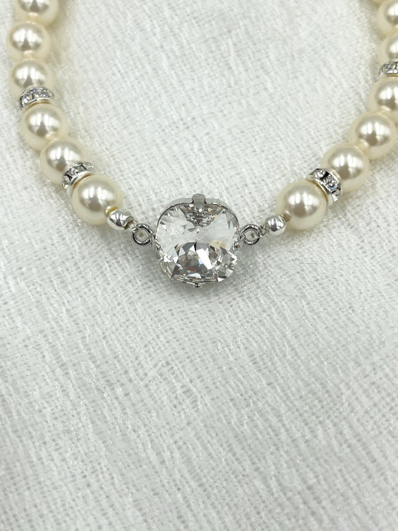 Joanna Bisley Square Crystal Bracelet