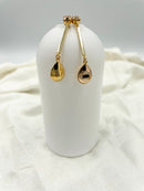 Joanna Bisley Rose gold Austrian Crystal with Gold Bar-1