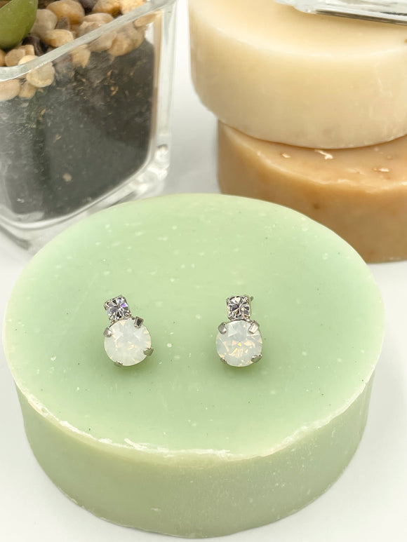 Joanna Bisley austrian Crystal Rhodium Stud