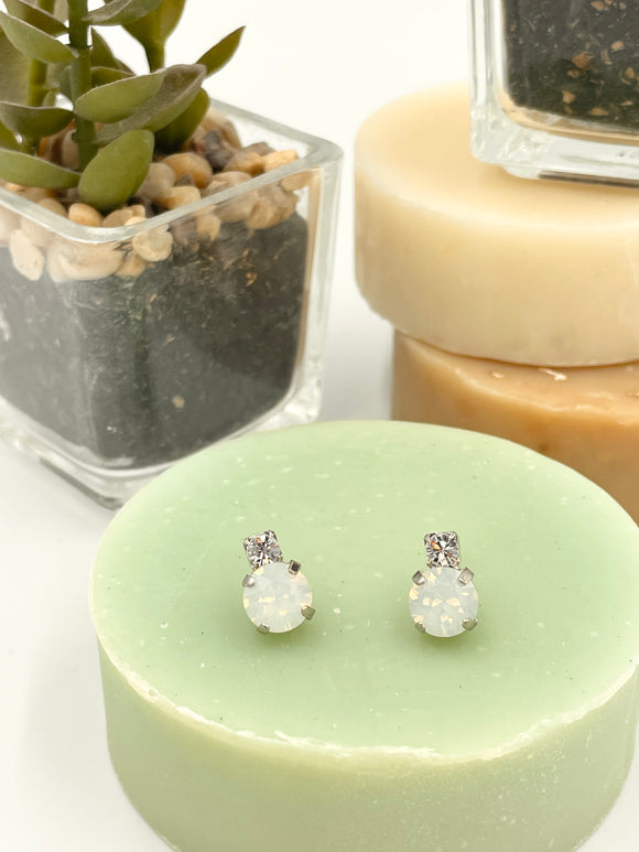 Joanna Bisley austrian Crystal Rhodium Stud