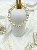 Joanna Bisley Pearl with Crystal and Gold Rondelles-1