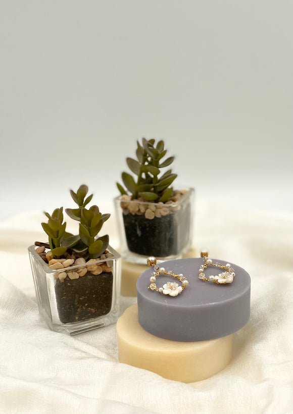 Joanna Bisley MEG E3836 Austrian Crystal Rhodium Gold