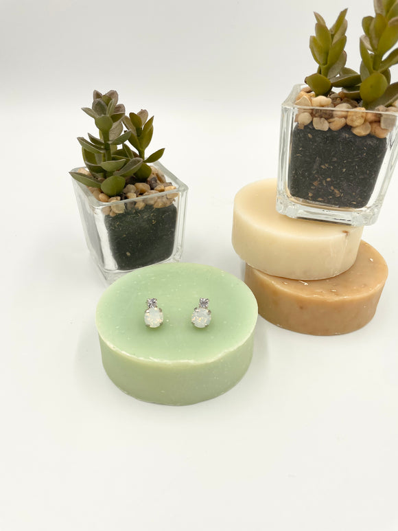 Joanna Bisley austrian Crystal Rhodium Stud