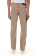 Fidelity Jimmy Slim Straight Mens Bianca Twill - Almond-3