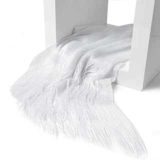 White Scarf Sparkle