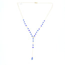 Joanna Bisley 14kt Goldfill and Lapis Necklace - My Filosophy