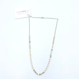 Joanna Bisley Confetti Solid Sterling Silver Necklace - N1520st - My Filosophy