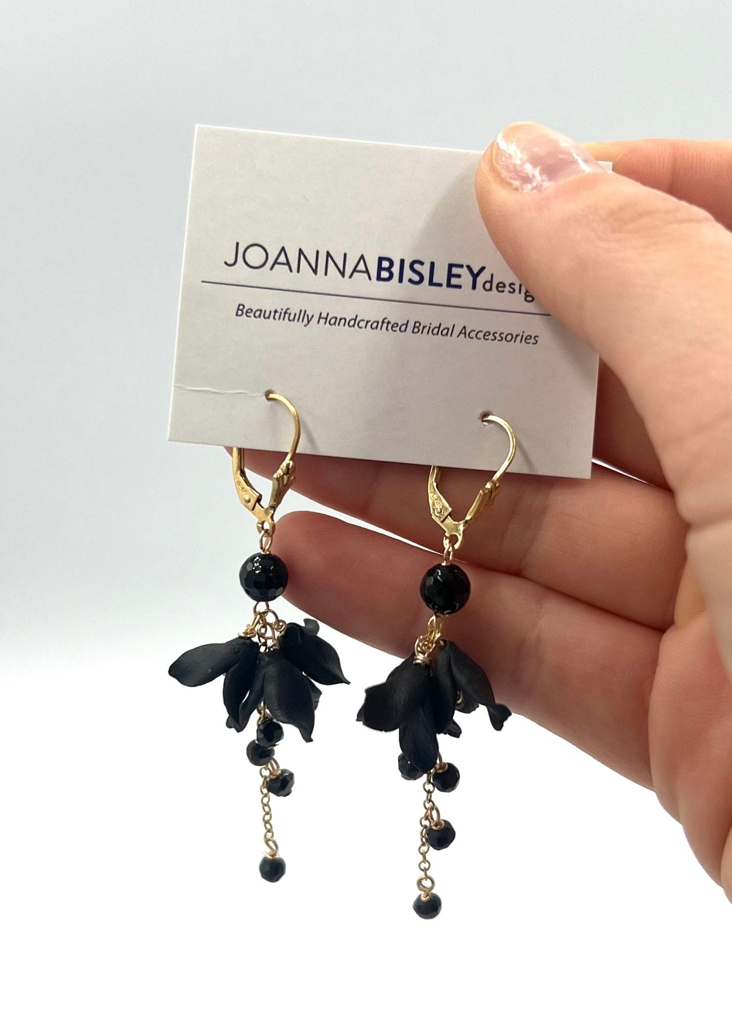 Joanna Bisley Elsa Jet Earrings - My Filosophy