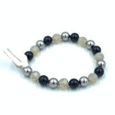 Joanna Bisley Grey Pearl Mustic Black and White Opal Bracelet B3631 - My Filosophy