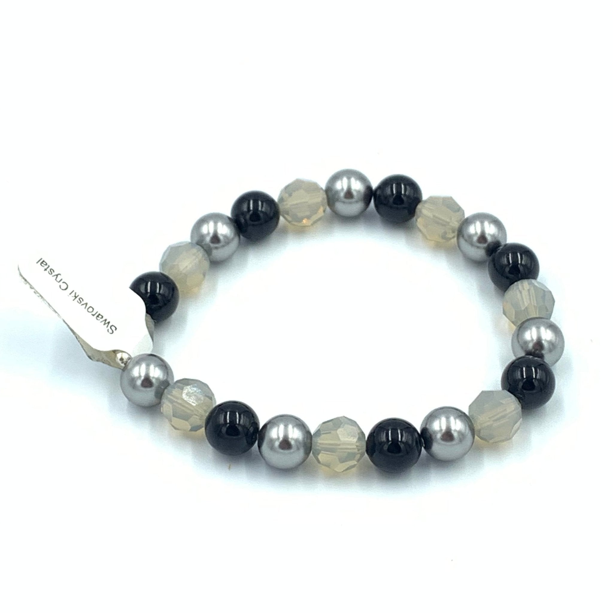 Joanna Bisley Grey Pearl Mustic Black and White Opal Bracelet B3631 - My Filosophy