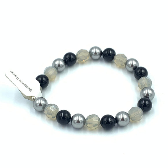 Joanna Bisley Grey Pearl Mustic Black and White Opal Bracelet B3631 - My Filosophy