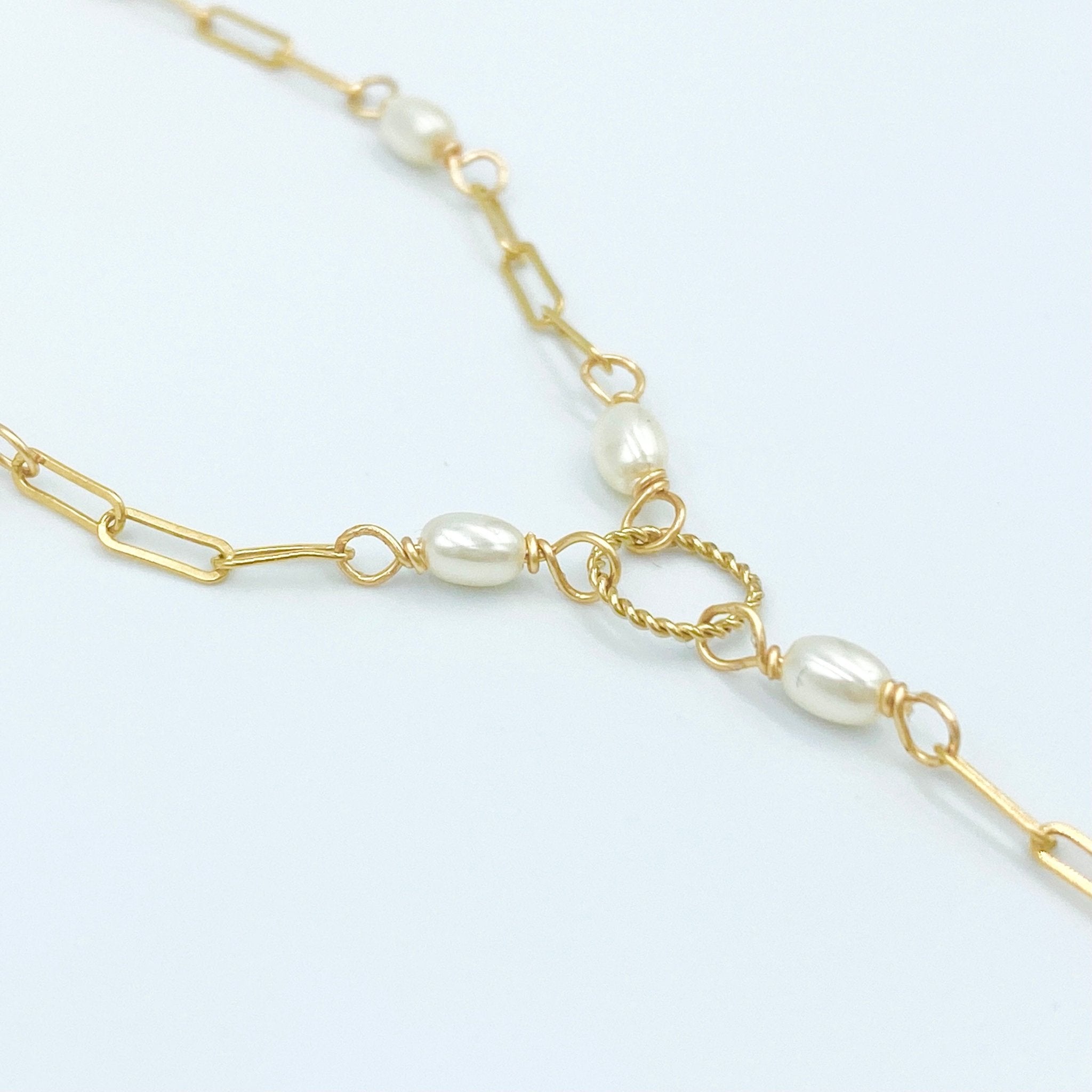 Joanna Bisley HARLOW Swarovski Crystal 14Kt Goldfill Necklace - My Filosophy