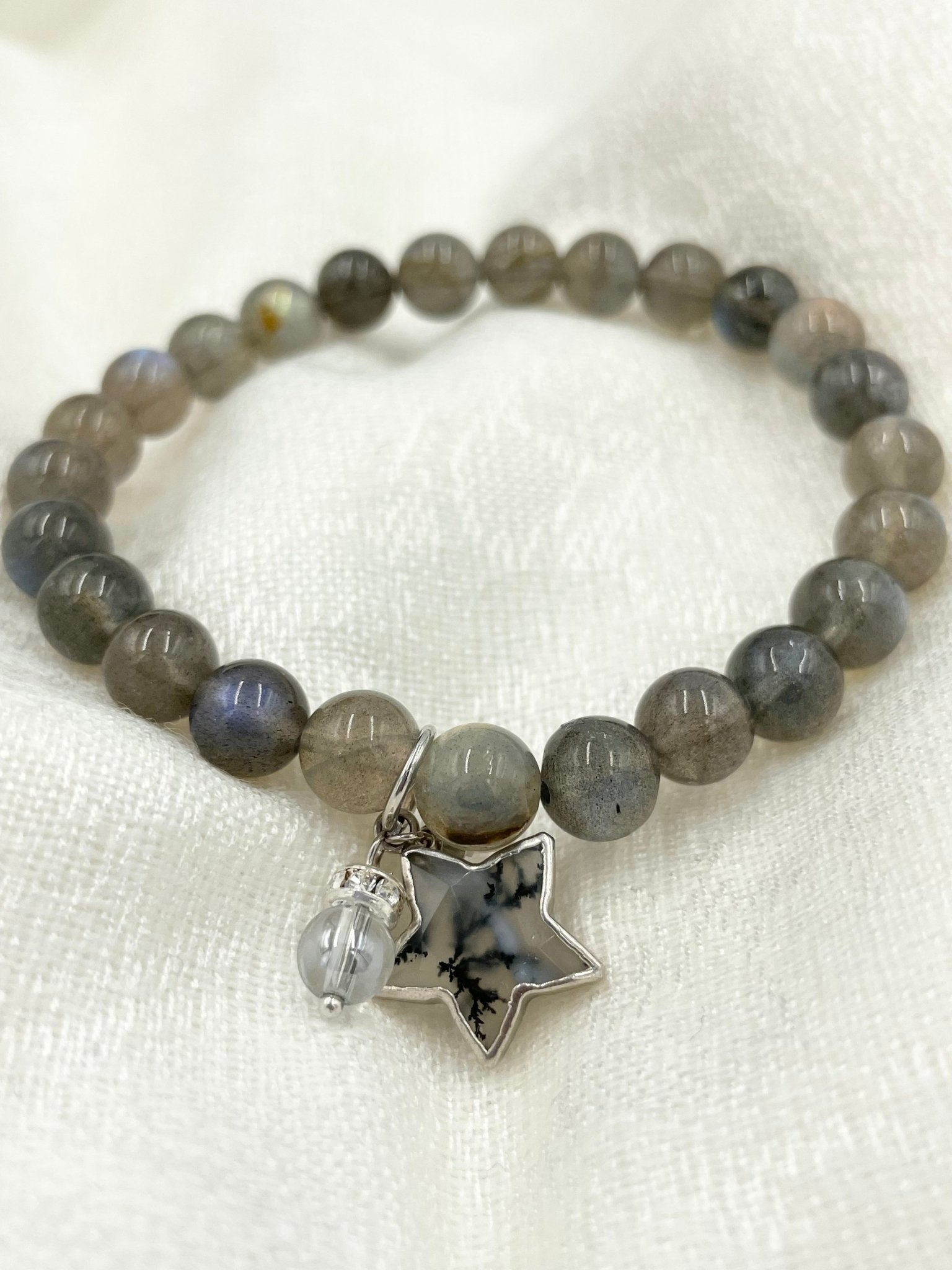 Joanna Bisley Labradorite Jasper Star Austrian Crystal - My Filosophy