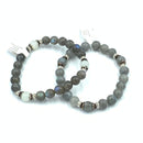 Joanna Bisley Labradorite Moonstone Bali Silver Bracelet B3598 - My Filosophy