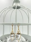 Joanna Bisley Leaf Motif Labradorite earrings - My Filosophy