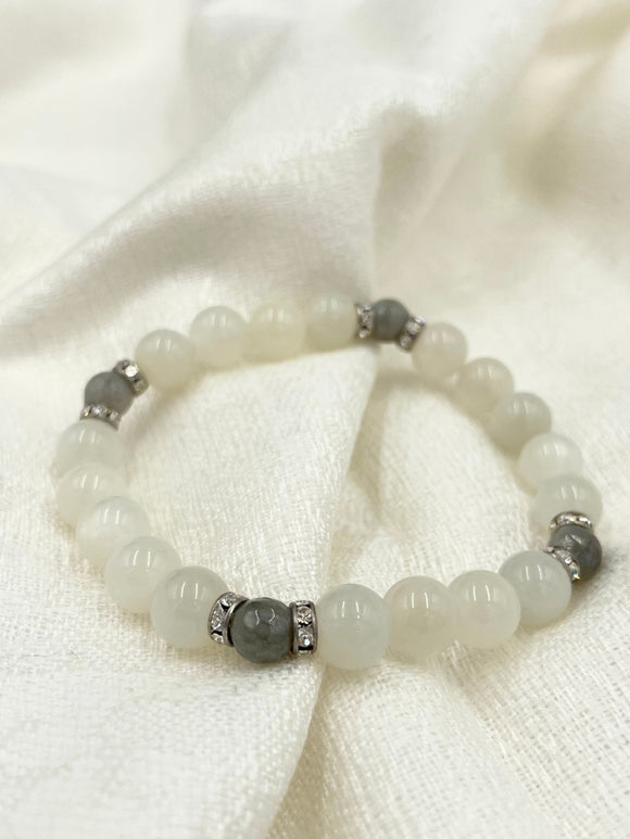 Joanna Bisley Moonstone Crystal Labradorite earrings - My Filosophy