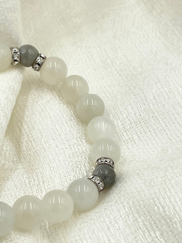 Joanna Bisley Moonstone Crystal Labradorite earrings - My Filosophy