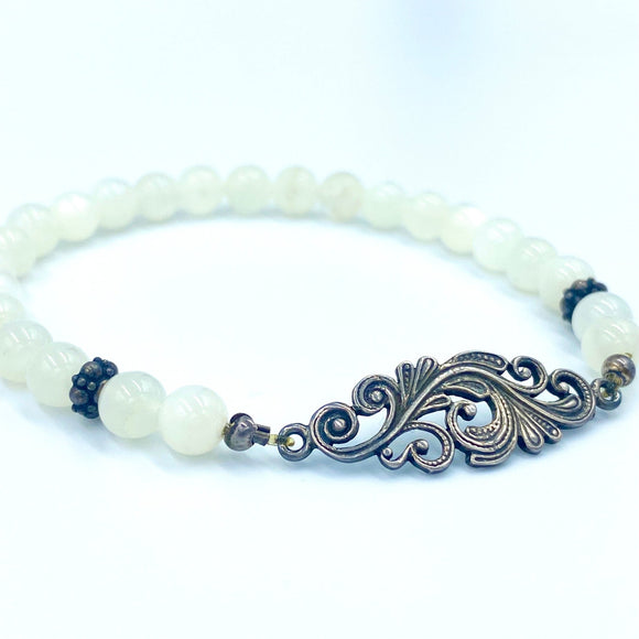 Joanna Bisley Moonstone Sterling Silver Bracelet B2277gr - My Filosophy