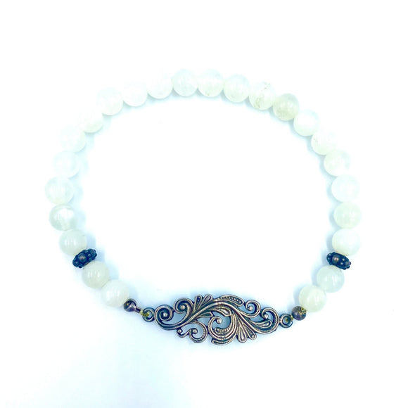Joanna Bisley Moonstone Sterling Silver Bracelet B2277gr - My Filosophy