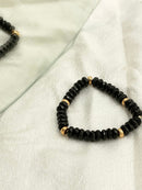 Joanna Bisley Onyx Saucer Beaded Bracelet B3819 - My Filosophy