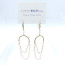 Joanna Bisley Pink Mother of Pearl and 14kt goldfill Earrings E3592pi - My Filosophy
