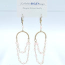 Joanna Bisley Pink Mother of Pearl and 14kt goldfill Earrings E3592pi - My Filosophy