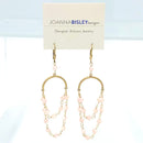 Joanna Bisley Pink Mother of Pearl and 14kt goldfill Earrings E3592pi - My Filosophy