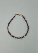 Joanna Bisley Ruby and Swarvoski Crystal Bracelet - My Filosophy