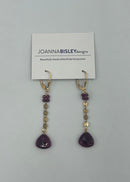 Joanna Bisley Ruby Drop Earrings - My Filosophy