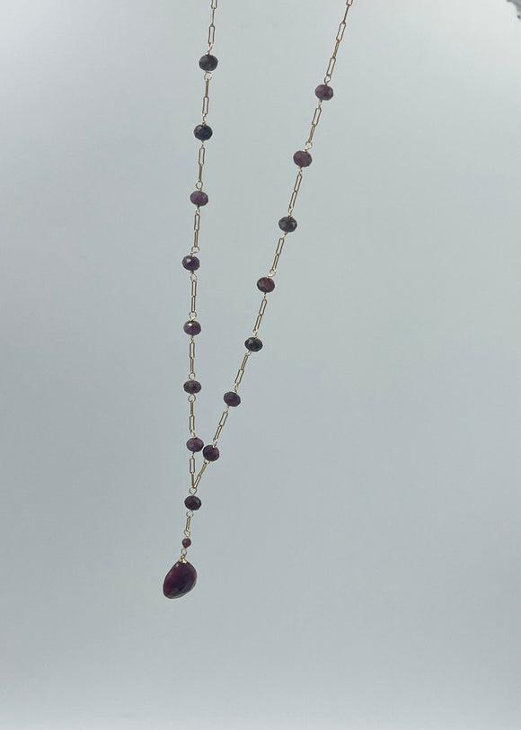 Joanna Bisley Ruby Necklace - My Filosophy